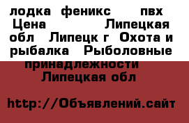 лодка “феникс 280“ пвх › Цена ­ 10 000 - Липецкая обл., Липецк г. Охота и рыбалка » Рыболовные принадлежности   . Липецкая обл.